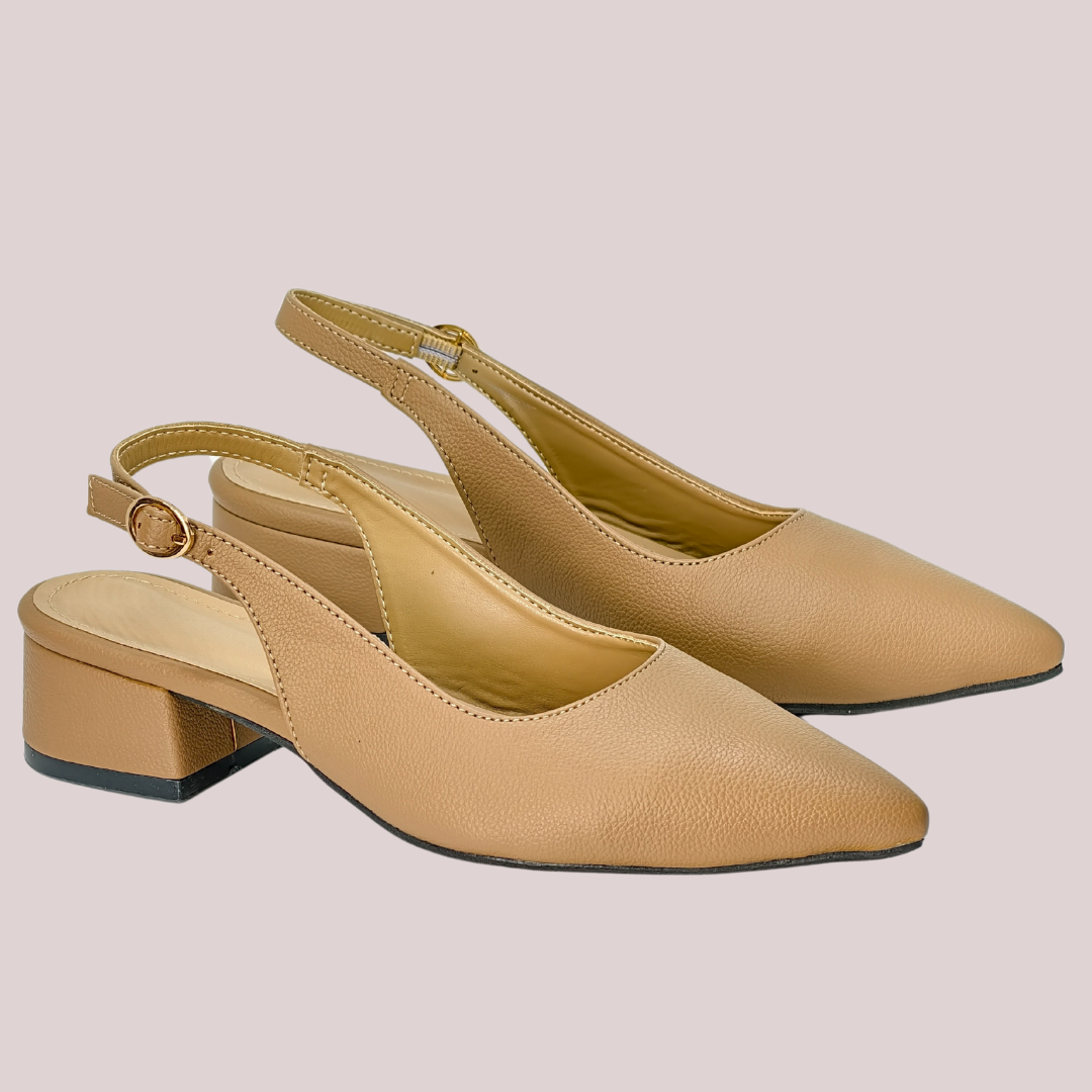 Classic Beige Heels