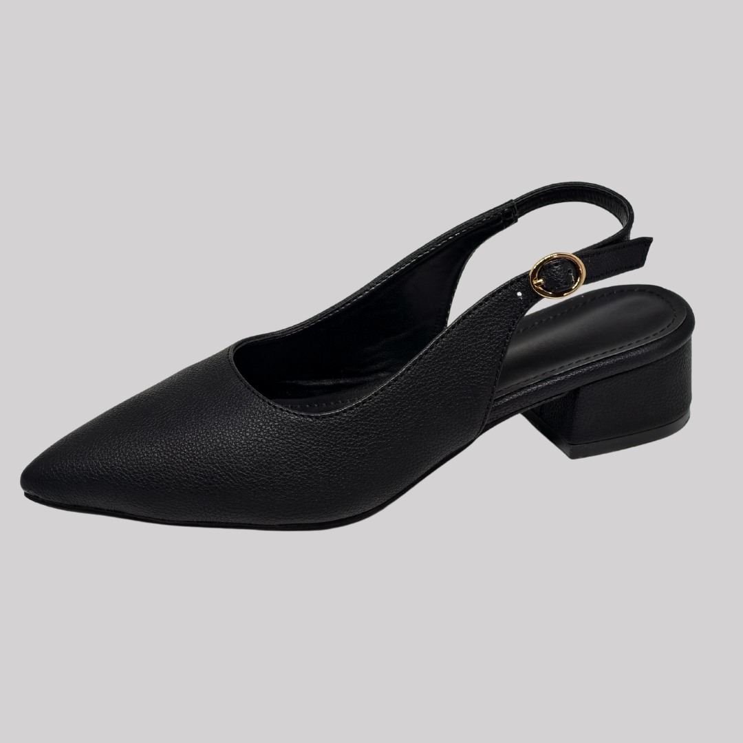 Midnight Black Heels