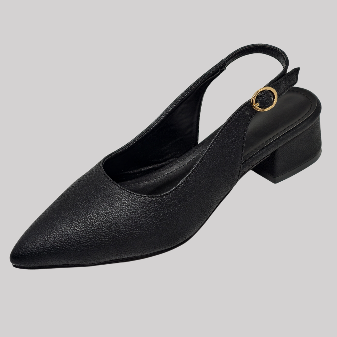 Midnight Black Heels
