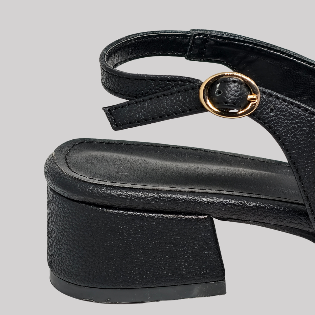 Midnight Black Heels