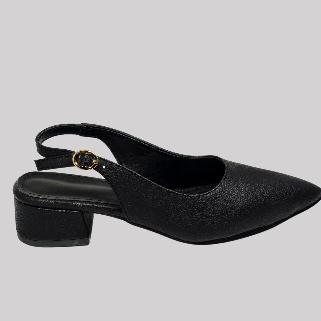 Midnight Black Heels