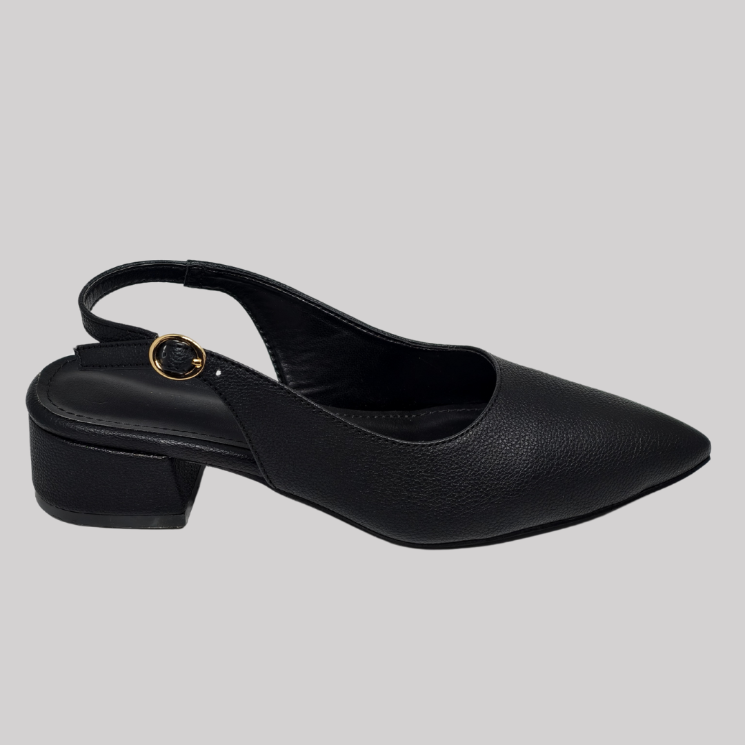 Midnight Black Heels