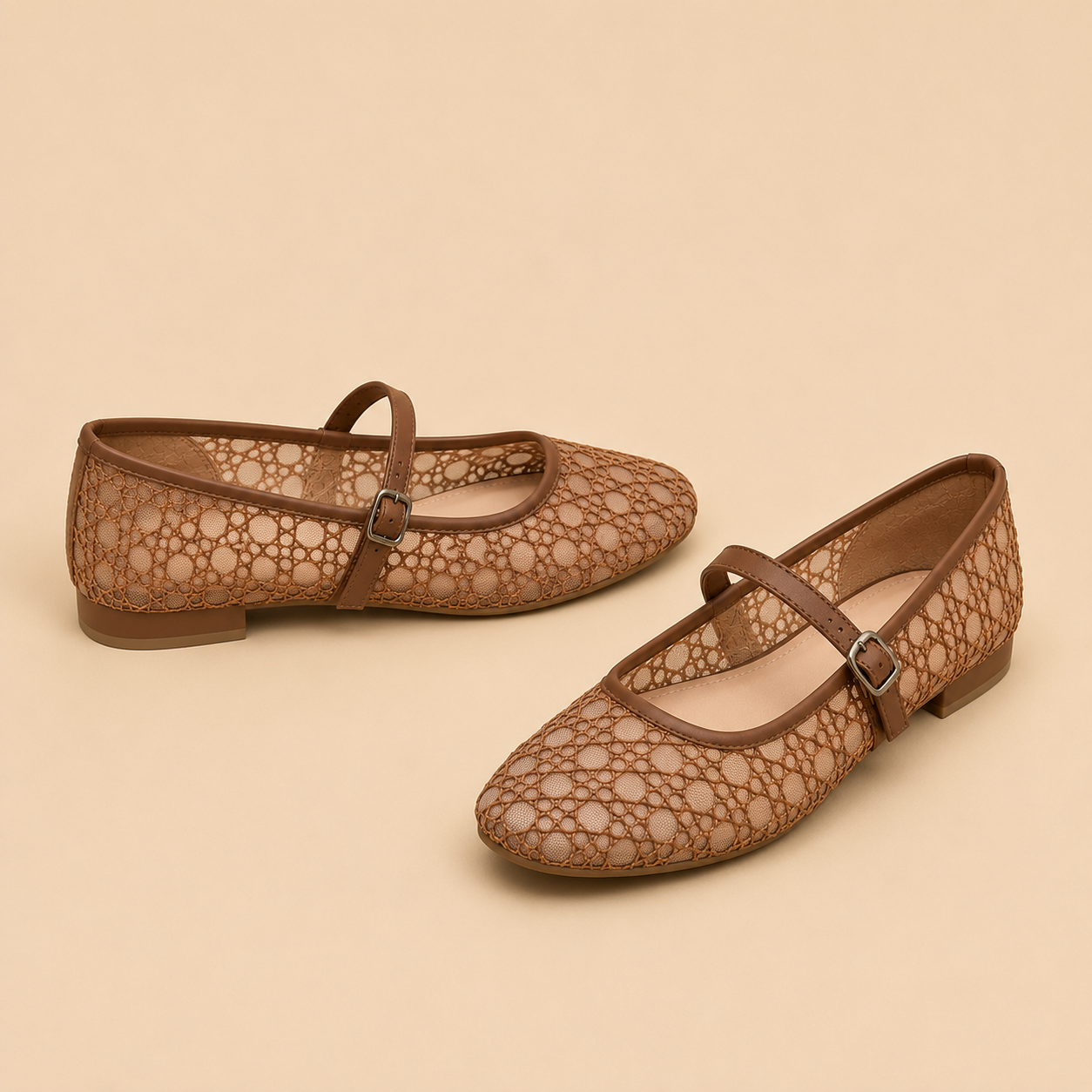 Cocoa Lace Mary Jane