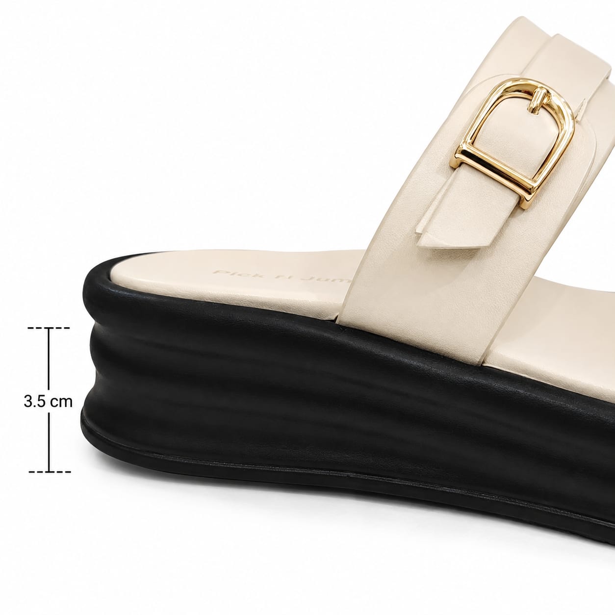 Coco Black Sole Platform Slides